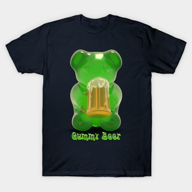 GUMMY BEER T-Shirt by David Penfound Artworks